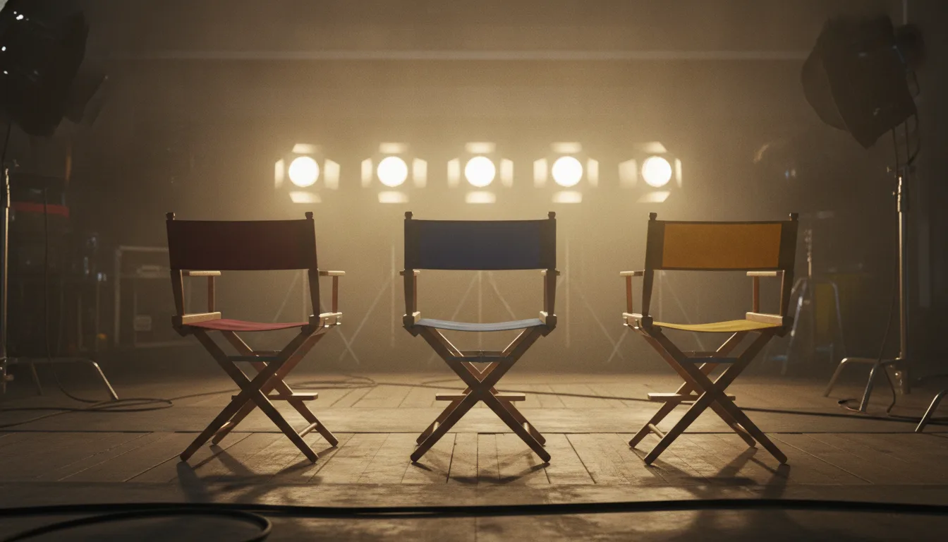Three seats, three careers about to change — the new faces of awards season